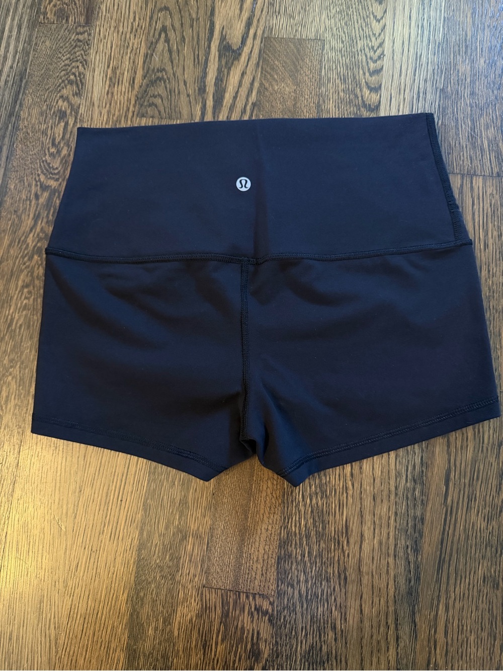 Black lululemon 2” inseam bike shorts